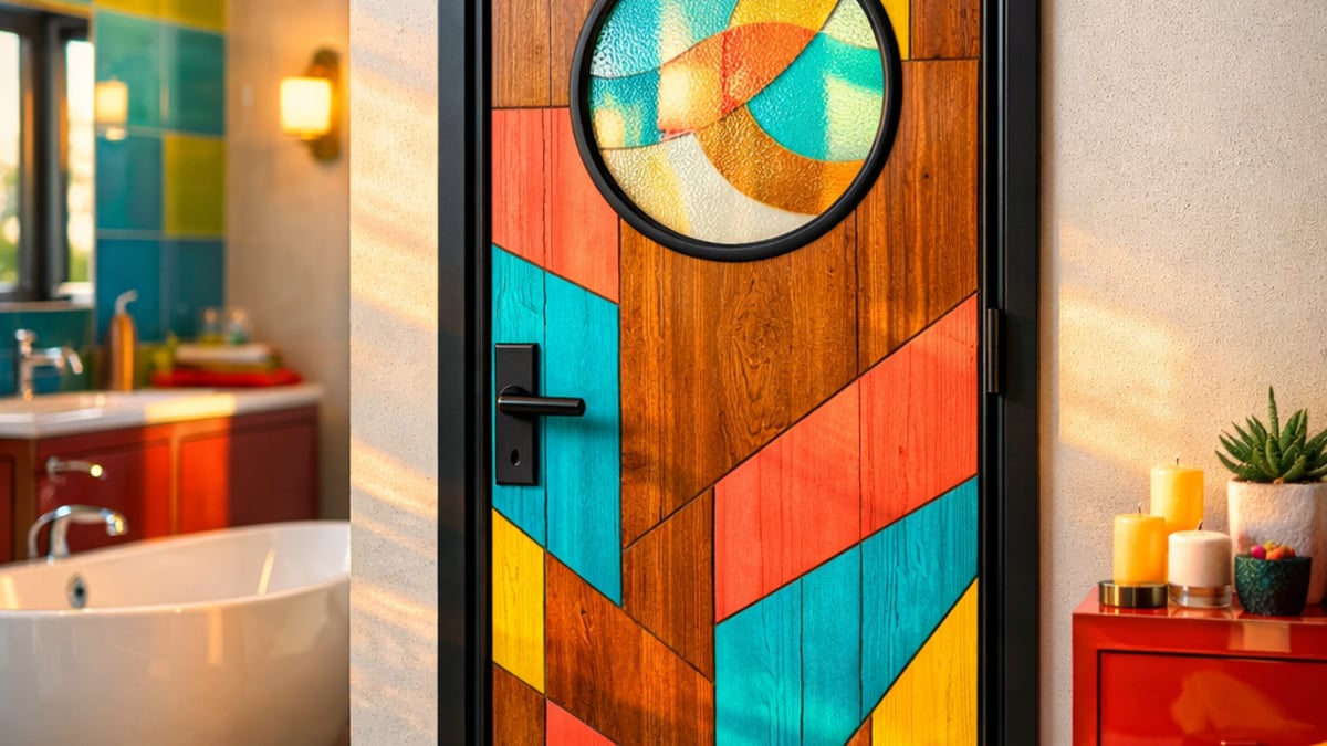 Wie gestaltet man ein Badezimmer in Technicolor? Welche Farben eignen sich am besten?