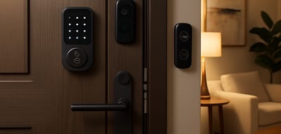 # 3 Ways to Enhance Door Security Without Replacement

1. **Upgrade Your Locks**  
   Consider installing high-quality locks on your **entrance doors** and **exterior doors**. Anti-burglary locks provide an additional layer of security that can deter potential intruders.

2. **Install a Door Frame Reinforcement**  
   Strengthening your **door frame** can significantly improve the security of your **interior doors** and **exterior doors**. Reinforcements can prevent the frame from being easily kicked in.

3. **Add a Security Screen or Storm Door**  
   Installing a security screen or storm door can provide an extra barrier for your **entrance doors**. This not only enhances security but also adds an aesthetic appeal to your home. 

By implementing these strategies, you can improve the security of your doors without the need for replacement.