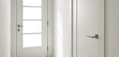 Warm threshold in external doors comfort savings and durability in standard