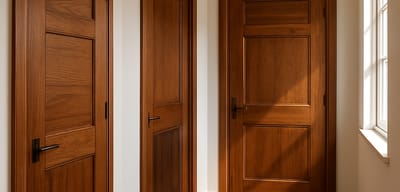 Cleaning and maintenance of wooden doors