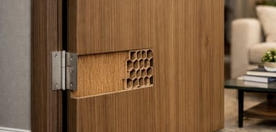 Wie sind moderne Türen aufgebaut? Was ist Wabenstruktur?