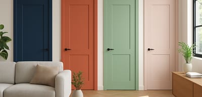 # The Trendiest Colors for Interior Doors 2025