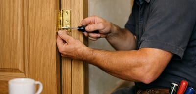 Regulierung der Türscharniere - Anleitung