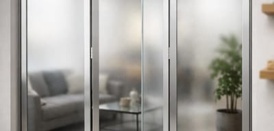 Break the patterns - think about folding or sliding doors!